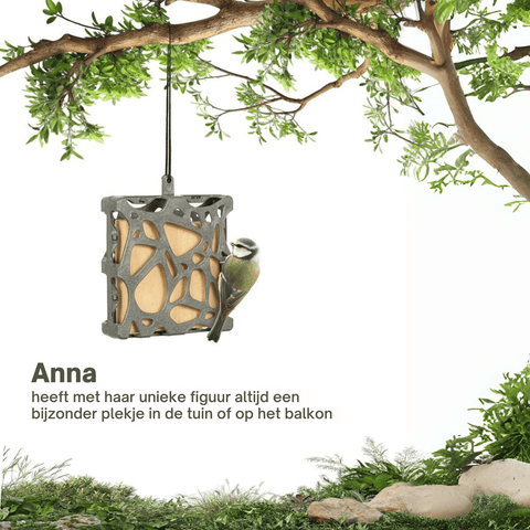 Singing Friend - Hello Anna - 100% Gerecycled Plastic Vetblokhouder - Inclusief Gerecycled rPET Touw - Avoid