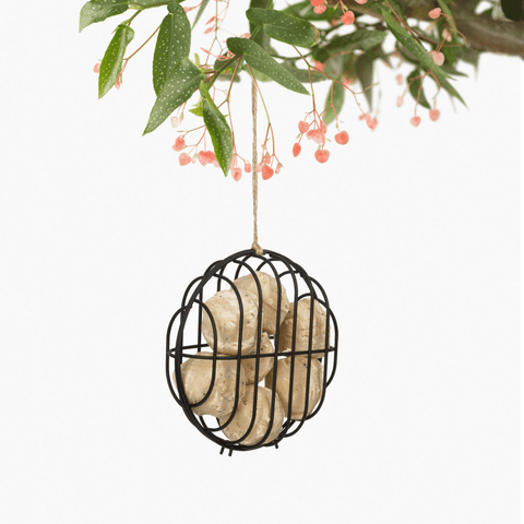 Singing Friend - Hello Bobbie - Voedersilo Van Draad - Rond Design - Verkrijgbaar in Bruin of Zwart - Avoid