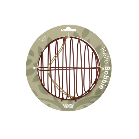 Singing Friend - Hello Bobbie - Voedersilo Van Draad - Rond Design - Verkrijgbaar in Bruin of Zwart - Avoid