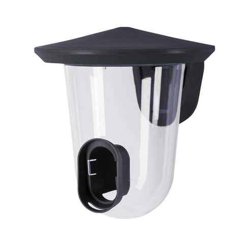 Singing Friend - Hello Feedr - 100% Gerecycled Plastic Vogelvoederhuisje - Verkrijgbaar in Groen & Grijs - Avoid